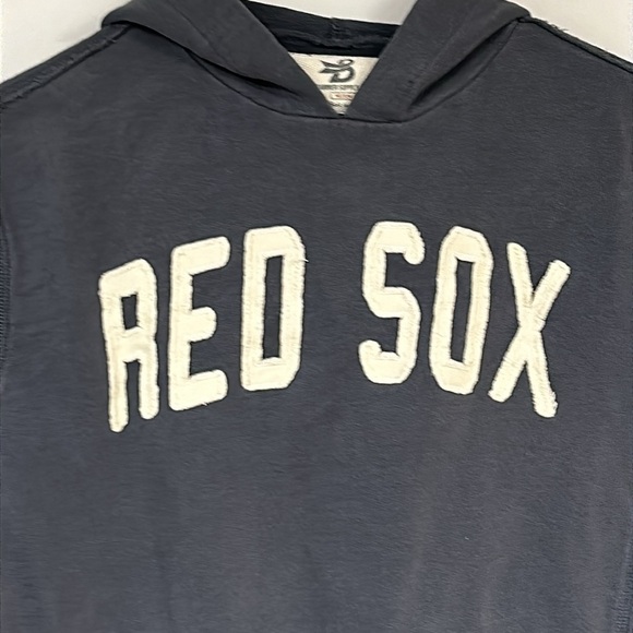Child's Banner Supply Co. Boston Red Sox Retro Look Gray Embordered Hoodie, M - Picture 4 of 7